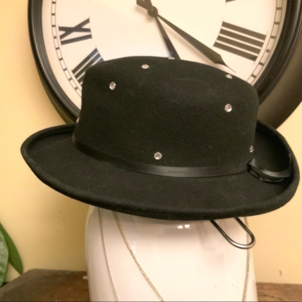 Bollman vintage 100% wool doeskin felt hat - Picture 2 of 7